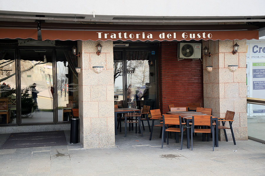 Restaurant Trattoria del Gusto, town of Slatina